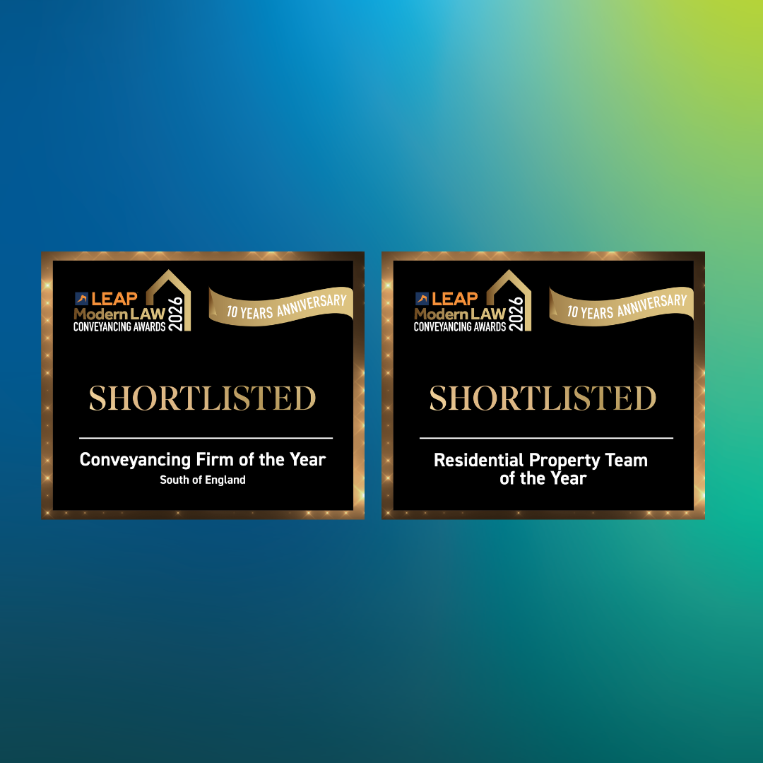 Two award shortlists. One proud team
